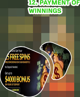 Casino not paying breach of bonus terms