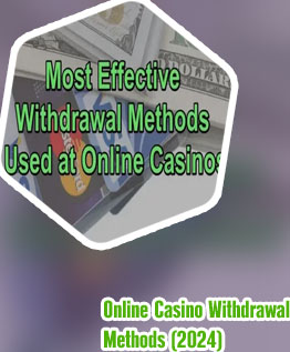 Online casino withdrawal options